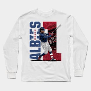 Ozzie Albies Atlanta Stadium Long Sleeve T-Shirt